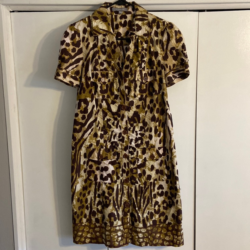 Ny collection cheetah print dress
